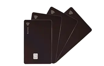 a group of credit cards